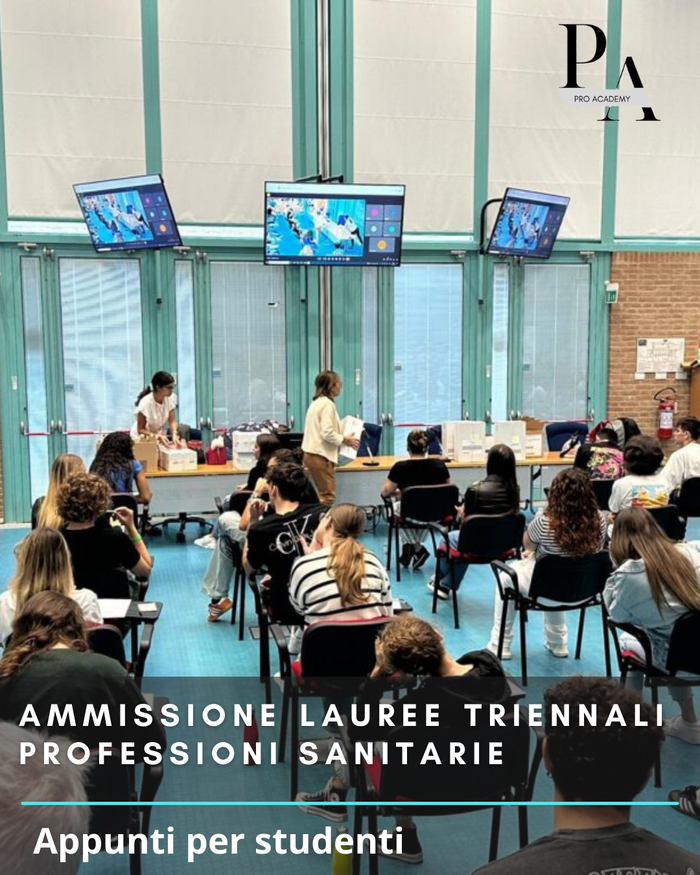 Ammissione Lauree triennali Professioni Sanitarie